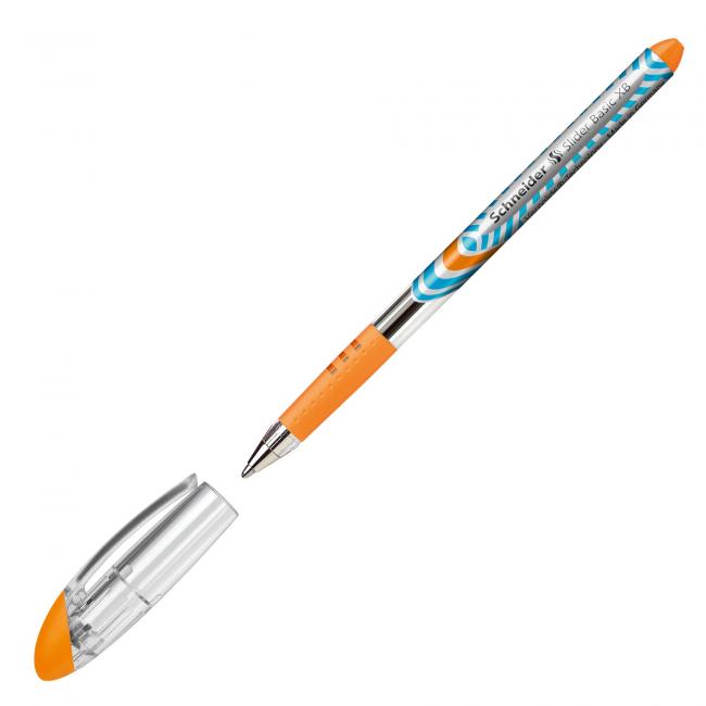 Kuličkové pero Schneider Slider Basic XB oranžové