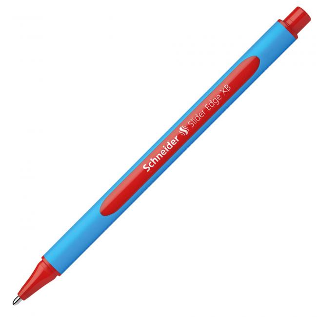 Kuličkové pero Schneider Slider Edge XB červené