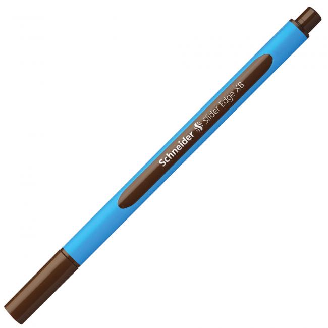 Kuličkové pero Schneider Slider Edge XB hnědé