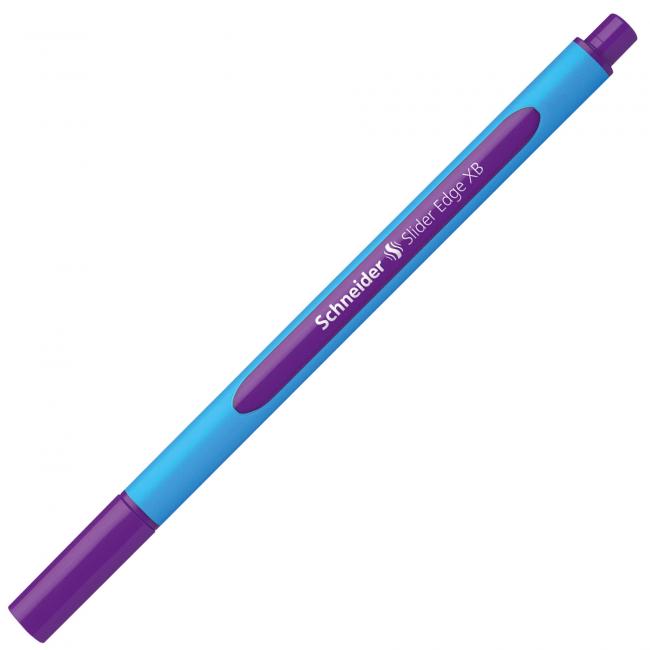 Kuličkové pero Schneider Slider Edge XB fialové