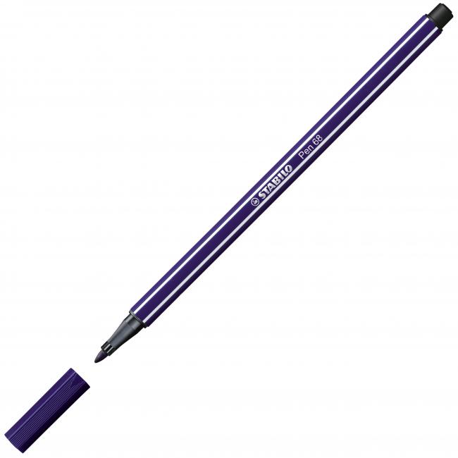 [ST006822] Popisovač STABILO Pen 68 pruská modrá