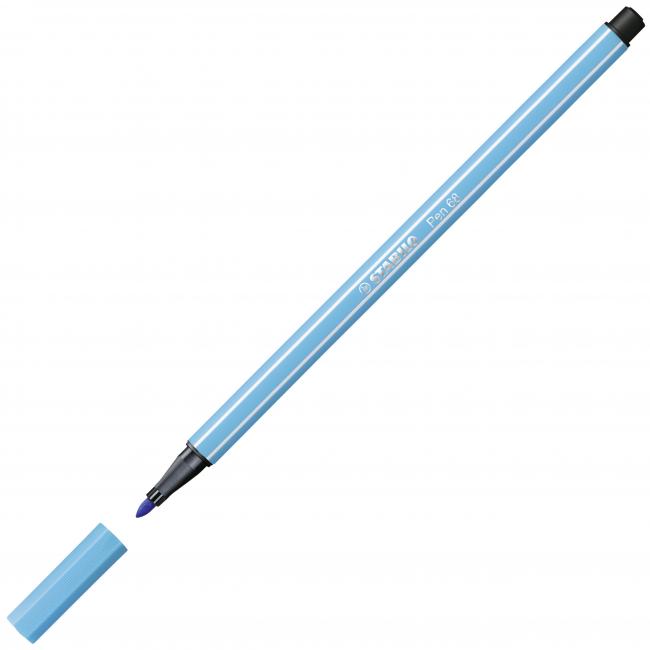 [ST006857] Popisovač STABILO Pen 68 azurově modrý