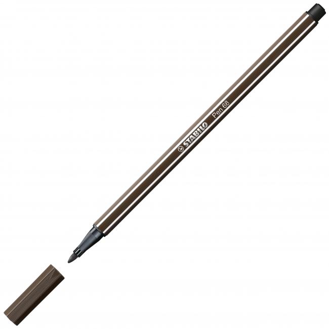 [ST006865] Popisovač STABILO Pen 68 umbra