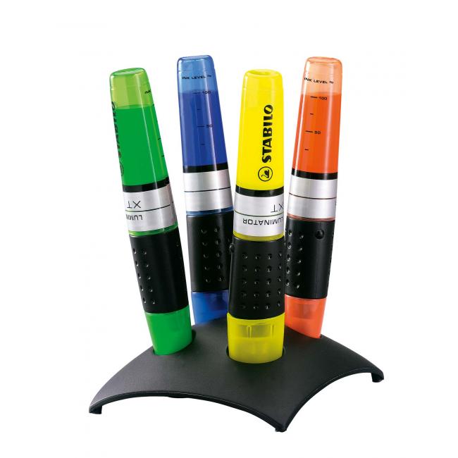 Sada zvýrazňovačů STABILO LUMINATOR 4S