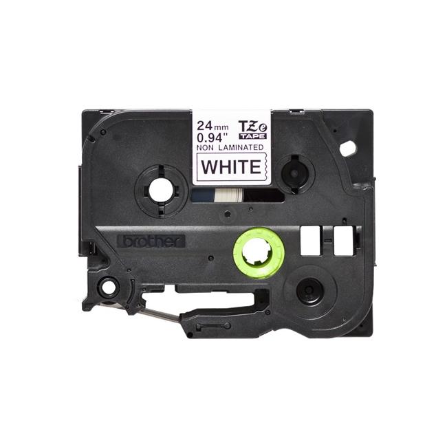 Samolepící páska Brother TZEN251 24 mm bílá/černá