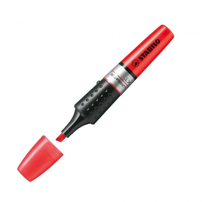 [ST007140] Zvýrazňovač STABILO LUMINATOR červený