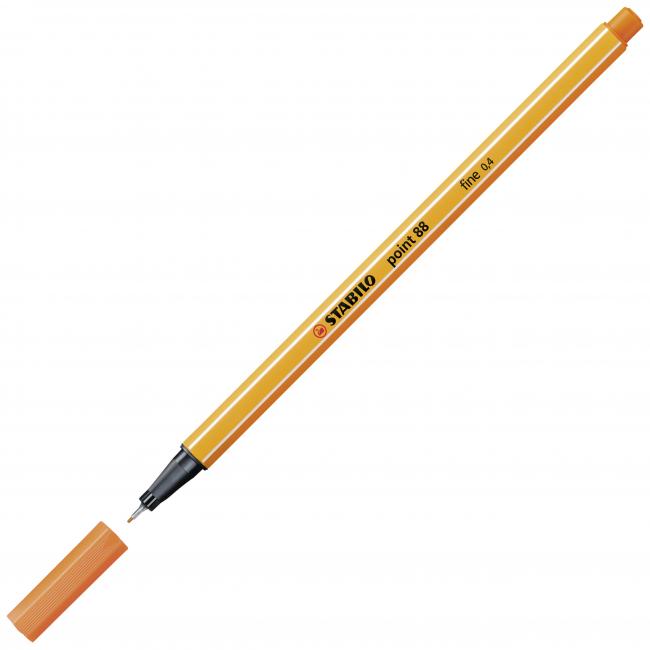 [ST008830] Liner STABILO Point 88 žlutočervený