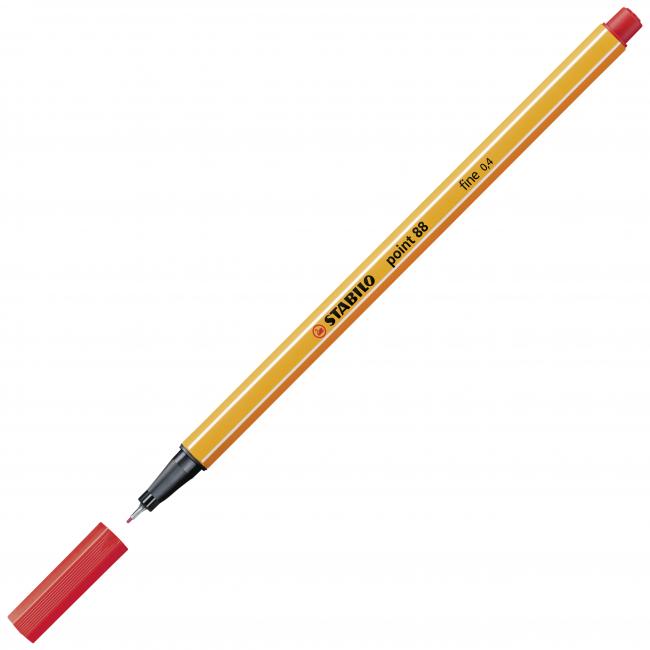 [ST008840] Liner STABILO Point 88 červený