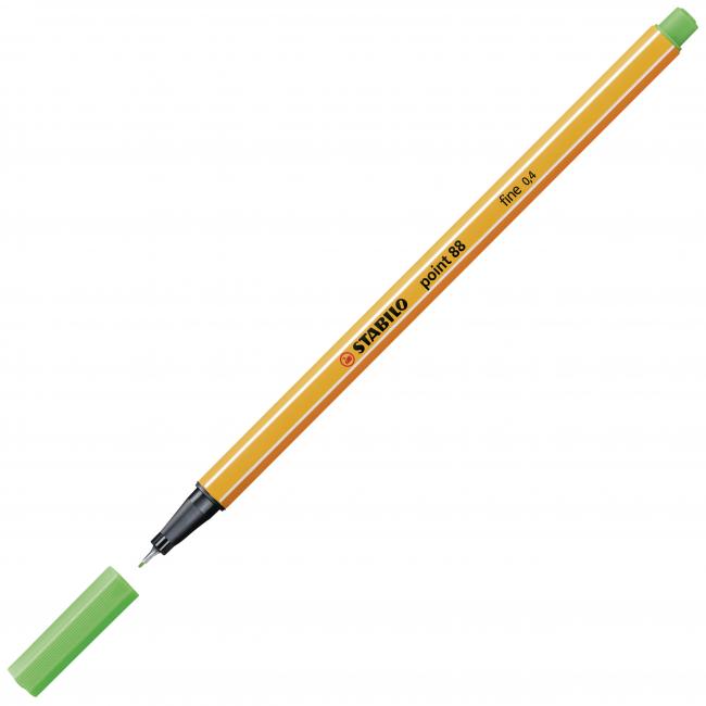 [ST008843] Liner STABILO Point 88 listová zelená