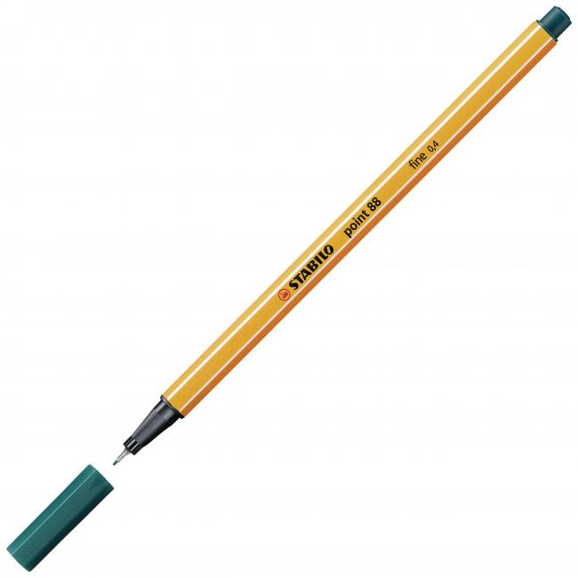 Liner STABILO Point 88 jedlově zelený