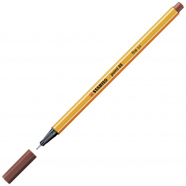 [ST008875] Liner STABILO Point 88 světle hnědý