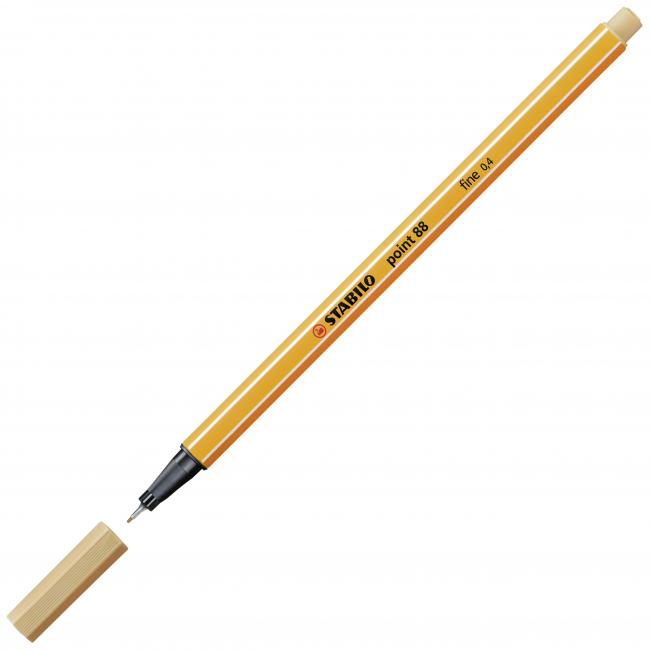 [ST008888] Liner STABILO Point 88 světleokrový