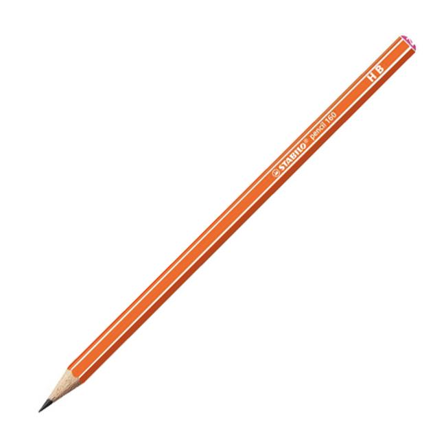 [ST016003] Tužka STABILO 160 HB oranžová 12ks