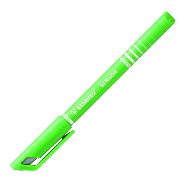 Liner STABILO sensor světle zelený