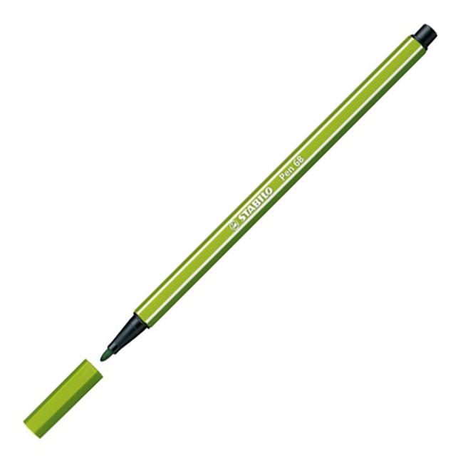 Popisovač STABILO Pen 68 fluorescenční zelený