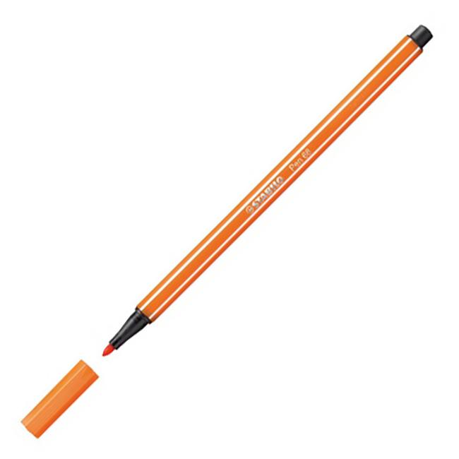 Popisovač STABILO Pen 68 fluorescenční oranžový