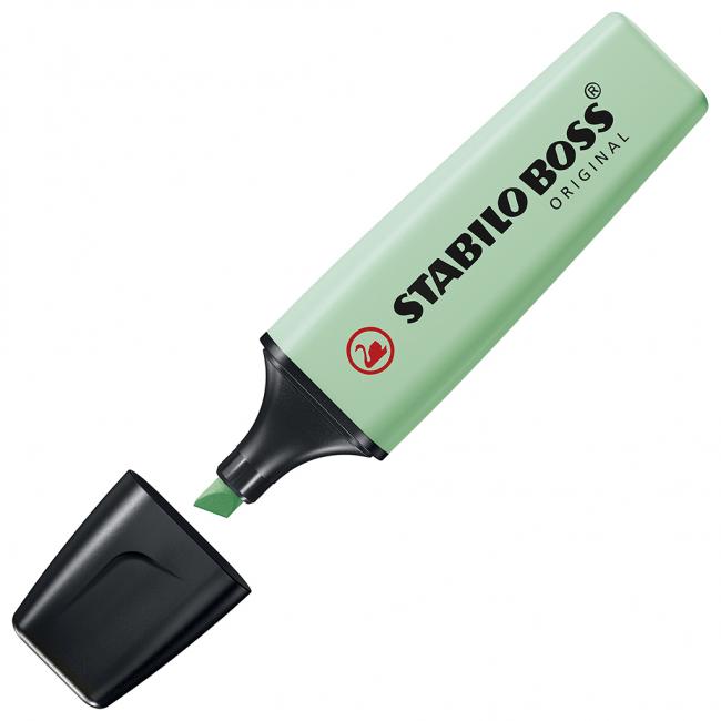 [ST070116] Zvýrazňovač STABILO BOSS ORIGINAL Pastel pastelový mentolový