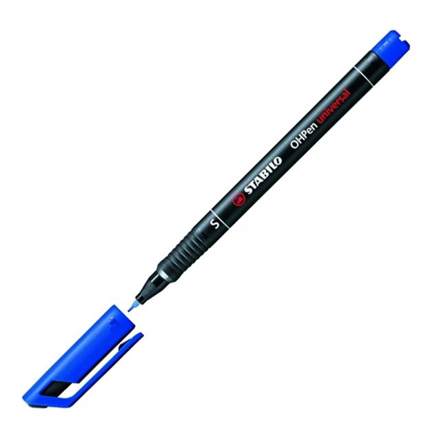 [ST084141] Popisovač OHP STABILO 841 S modrý