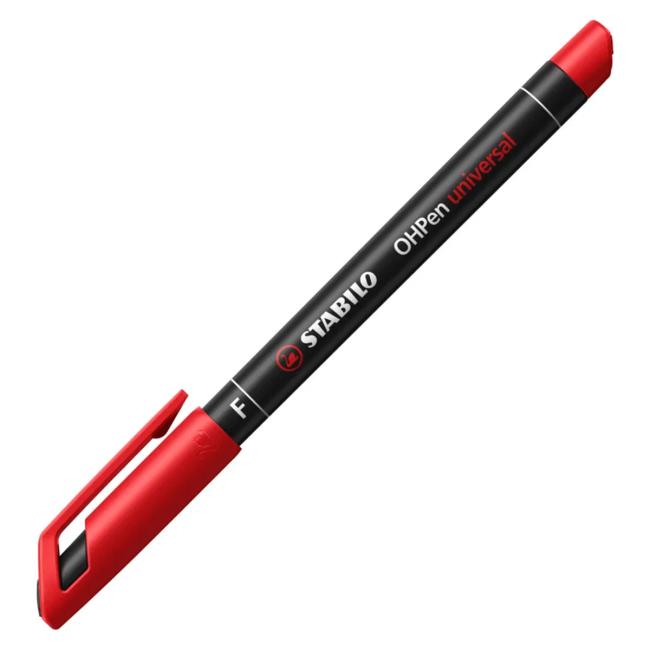 [ST084240] Popisovač OHP STABILO 842 F červený