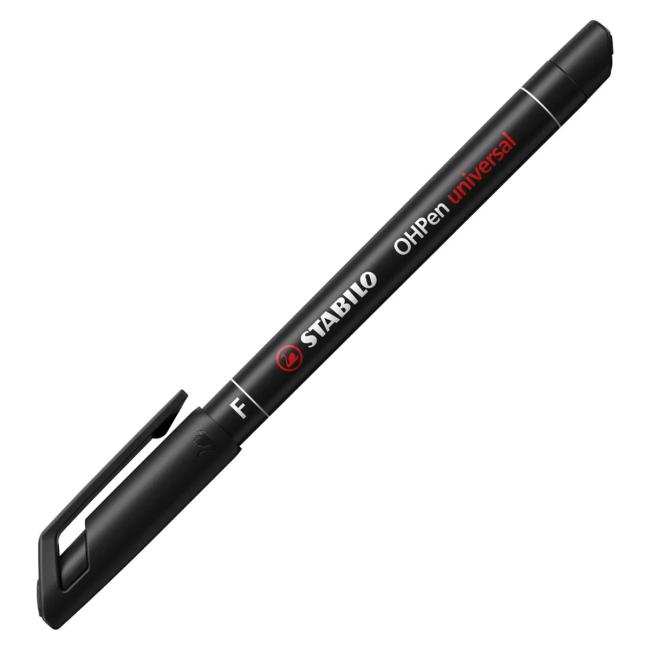 Popisovač OHP STABILO 842 F černý