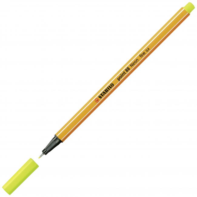 [ST088024] Liner STABILO Point 88 neon žlutá