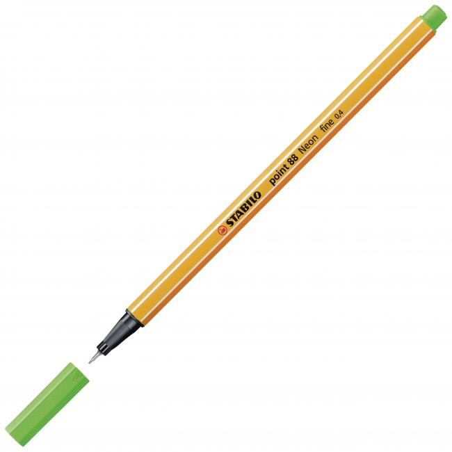 [ST088033] Liner STABILO Point 88 neon zelený