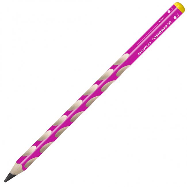 [ST321001] Tužka STABILO ergonomická EASYgraph pro leváky růžová 6ks