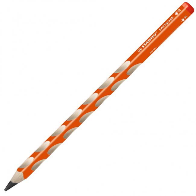 Tužka STABILO ergonomická EASYgraph pro praváky oranžová 12ks