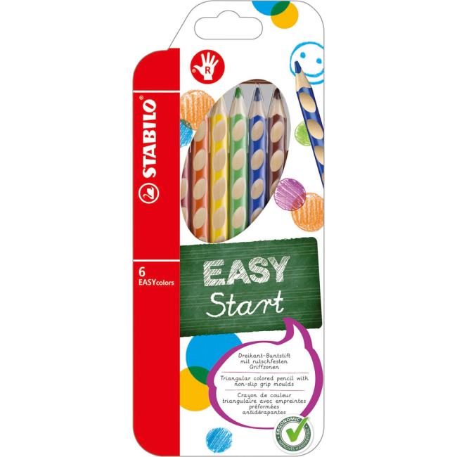 Dřevěné barvičky EASYcolors P 6sada