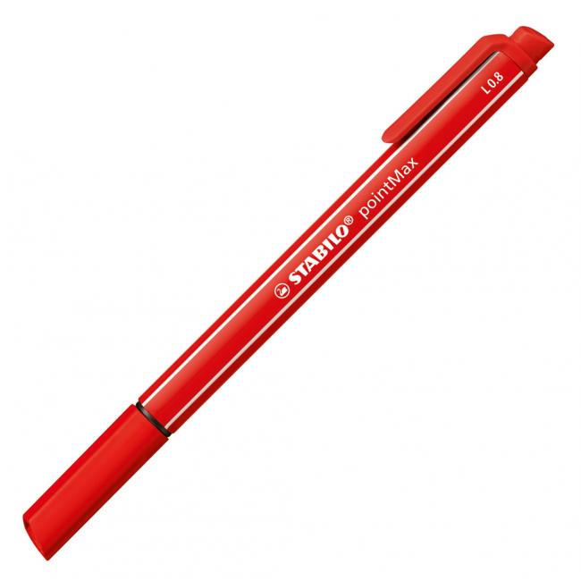 [ST488048] Liner Stabilo pointMax červený