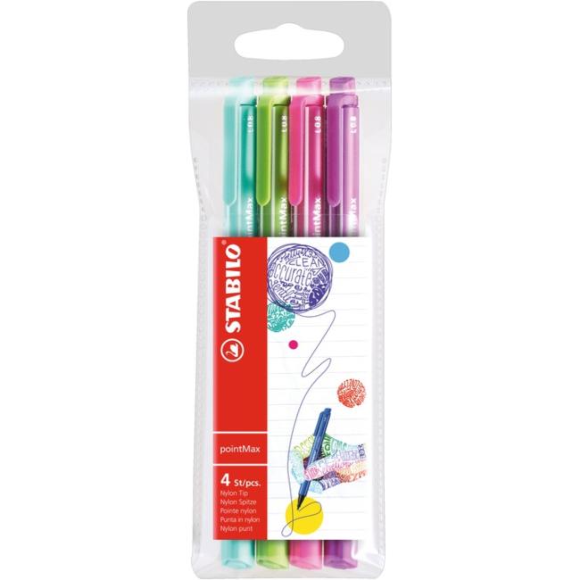 [ST488401] Sada popisovačů STABILO pointMax 4ks