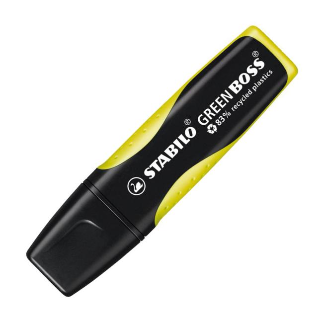 Zvýrazňovač STABILO GREEN BOSS žlutý