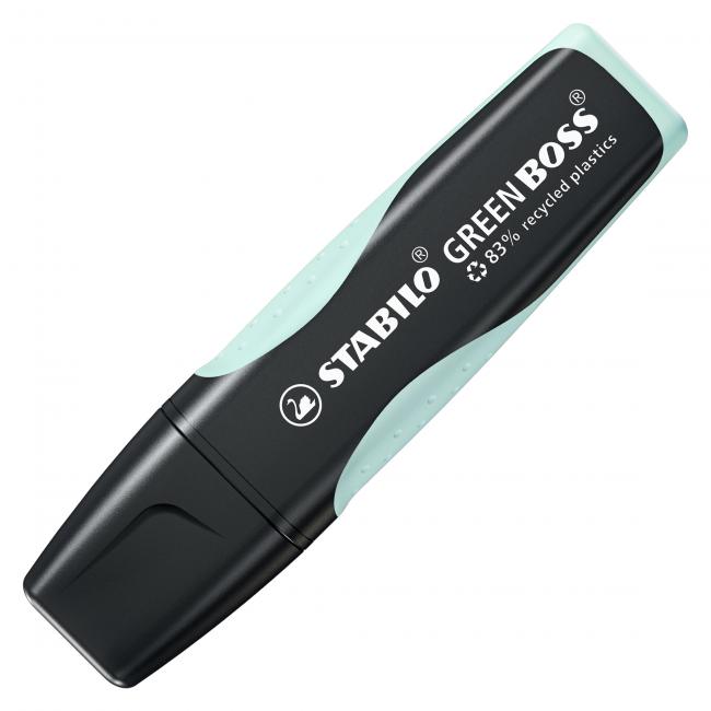 [ST607113] Zvýrazňovač STABILO GREEN BOSS Pastel pastelová tyrkysová