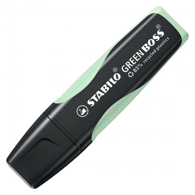 [ST607116] Zvýrazňovač STABILO GREEN BOSS Pastel pastelová zelená