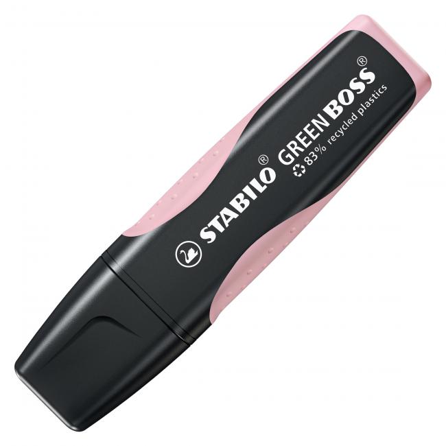 Zvýrazňovač STABILO GREEN BOSS Pastel pastelová růžová