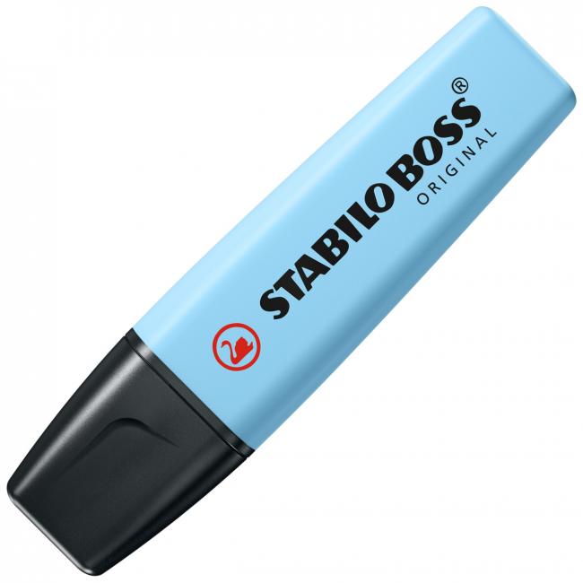 Zvýrazňovač STABILO BOSS ORIGINAL Pastel svěží modrá