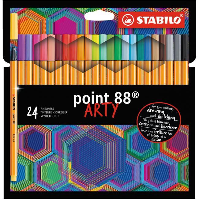 [ST882420] Sada linerů STABILO point 88/24S 'ARTY'