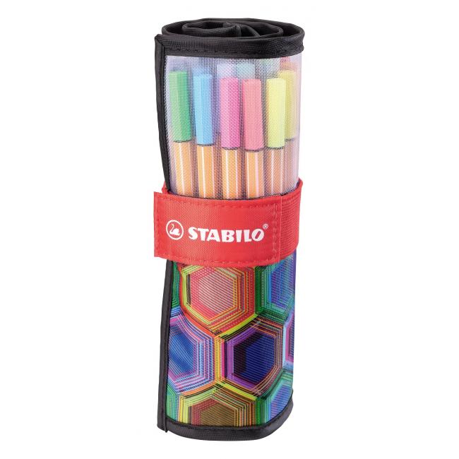 Sada linerů STABILO point 88/25S 'ARTY' Rollerset