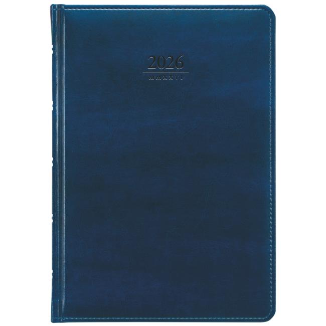 Atlas týdenní diář A5 14,8 x 21 cm modrý 2026
