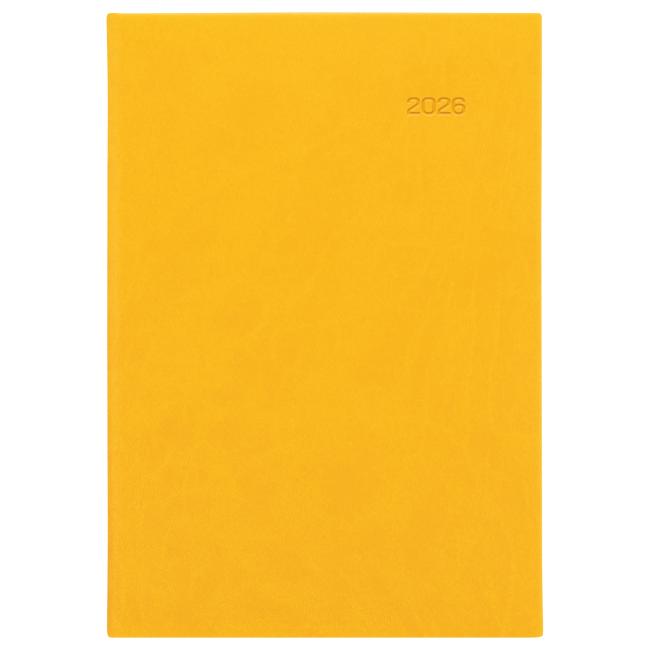 Viva týdenní diář A5 14,8 x 21 cm žlutý 2026