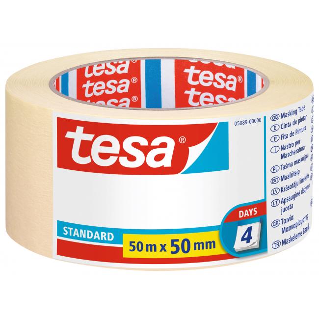 [TE005089] Maskovací krepová páska TESA standart 50mm x 50m
