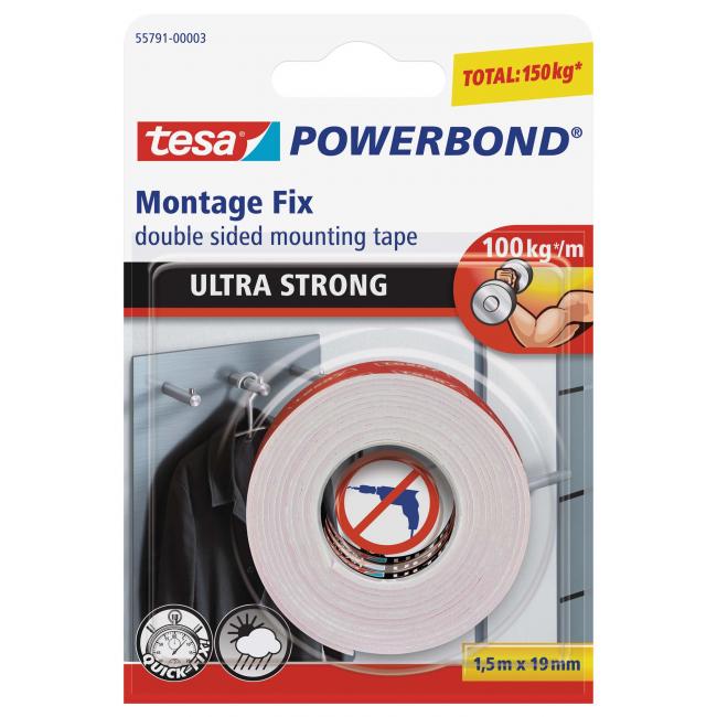 [TE055791] Montážní páska TESA Powerbond ultra strong 19mm x 1,5m