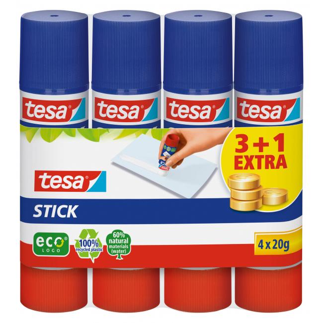 [TE057088] Lepicí tyčinka TESA ekologická 20g 3+1zdarma