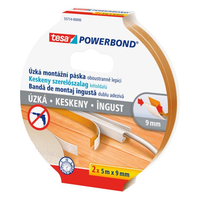 [TE557140] Montážní páska Tesa Powerbond 2x5mx9mm