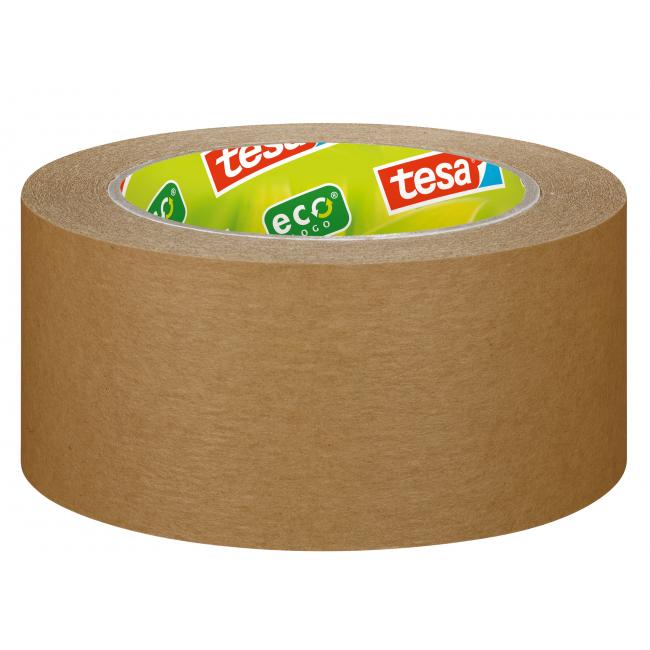 Balící lepící páska TESA 50x50m, papírová hnědá
