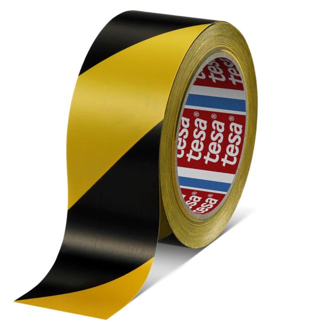[TE607693] Vyznačovací páska lepící TESA 50 mm x 33 m žluto-černá