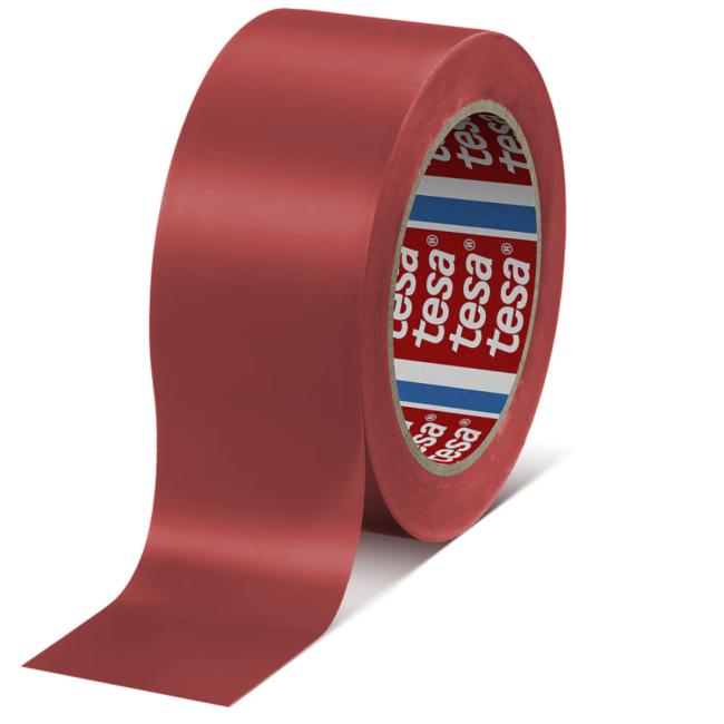 [TE607696] Vyznačovací páska lepící TESA 50 mm x 33 m červená