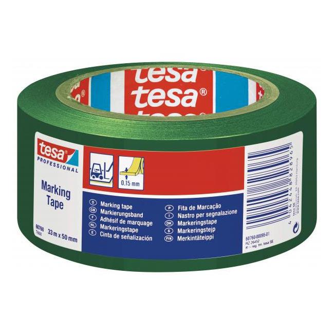 Vyznačovací páska lepící TESA 50 mm x 33 m zelená