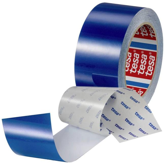 [TE607698] Vyznačovací páska lepící TESA 50 mm x 33 m modrá