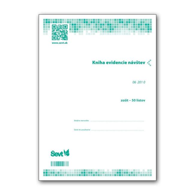 Kniha návštěv, A4, 50 dopisů